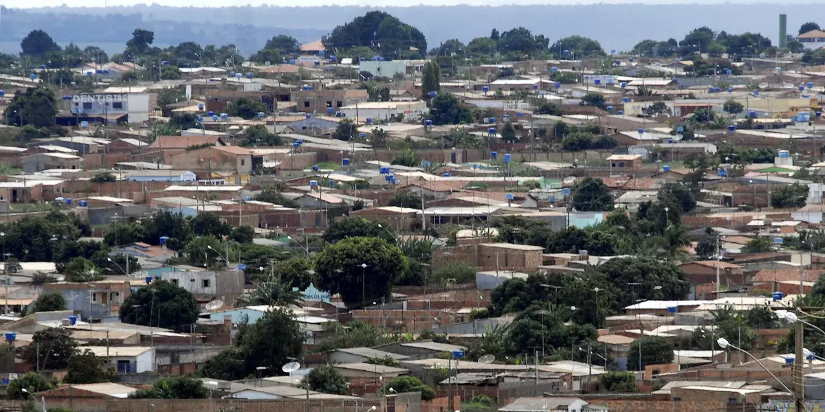 Vista de Águas Lindas de Goiás