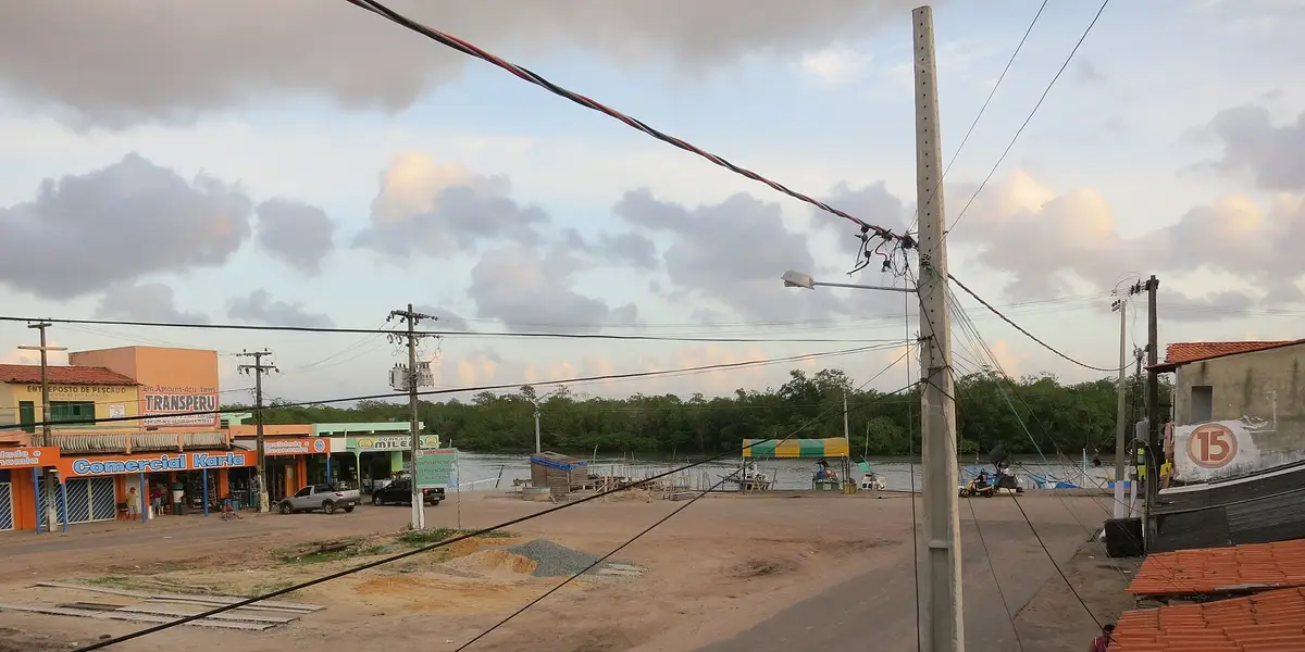 Vista de Apicum-Açu