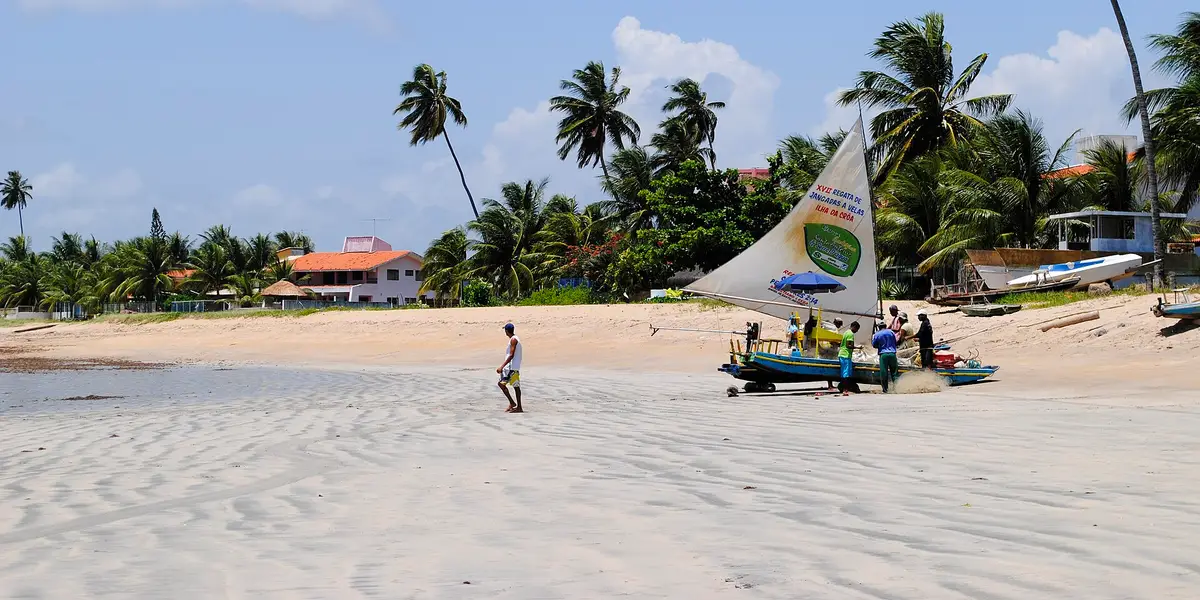 Vista de Barra de Santo Antônio