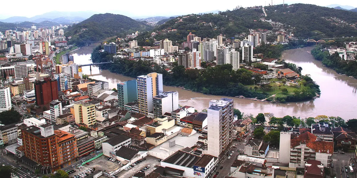 Vista de Blumenau