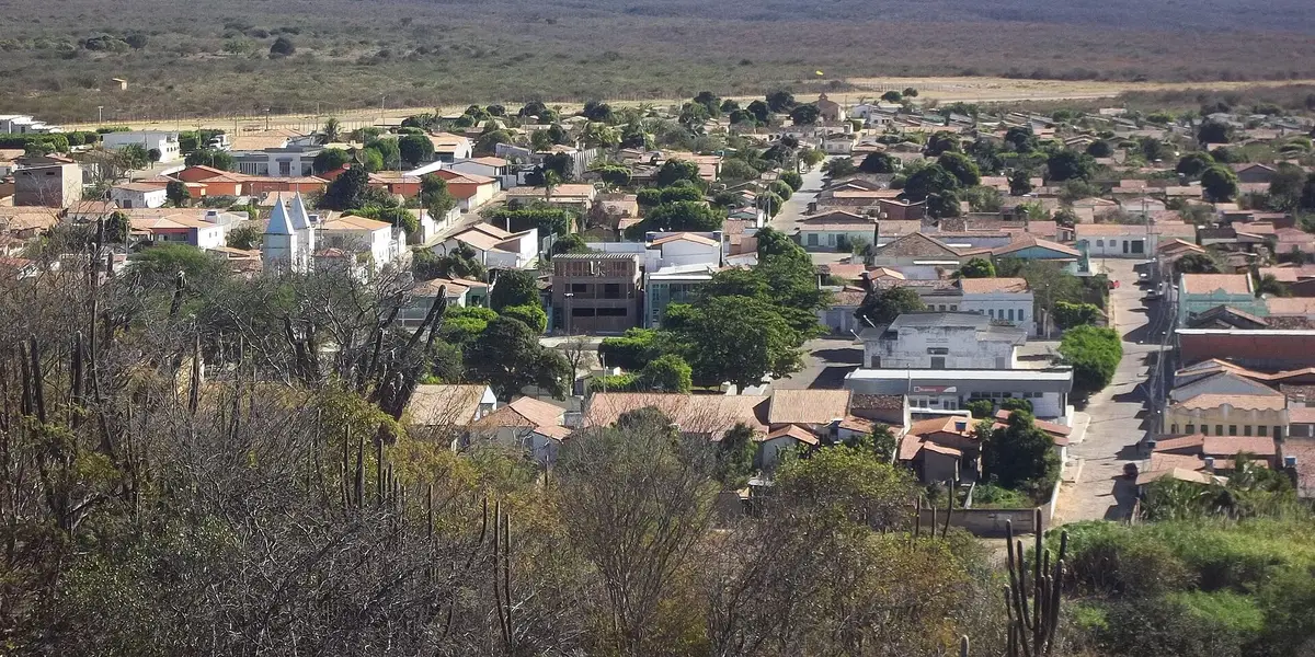 Vista de Brotas de Macaúbas