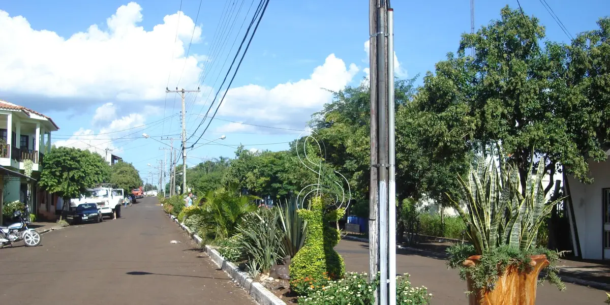 Vista de Campina das Missões
