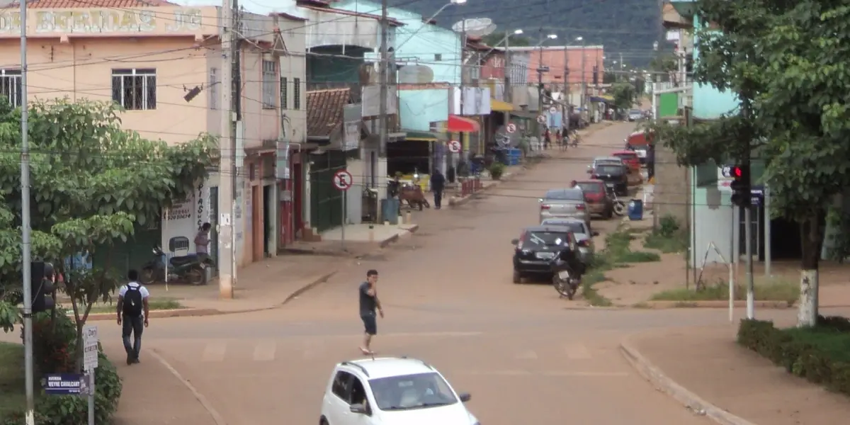 Vista de Canaã dos Carajás