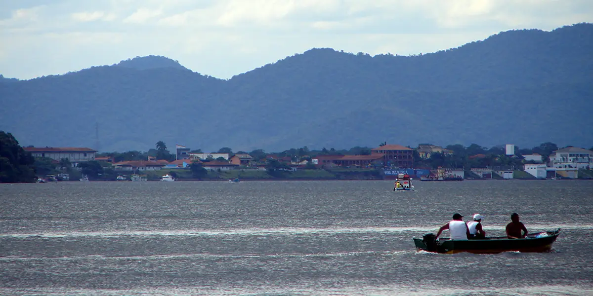 Vista de Cananéia