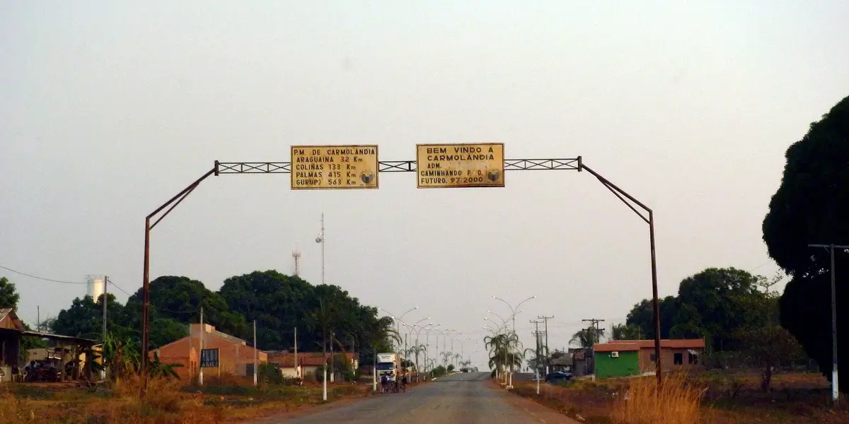 Vista de Carmolândia