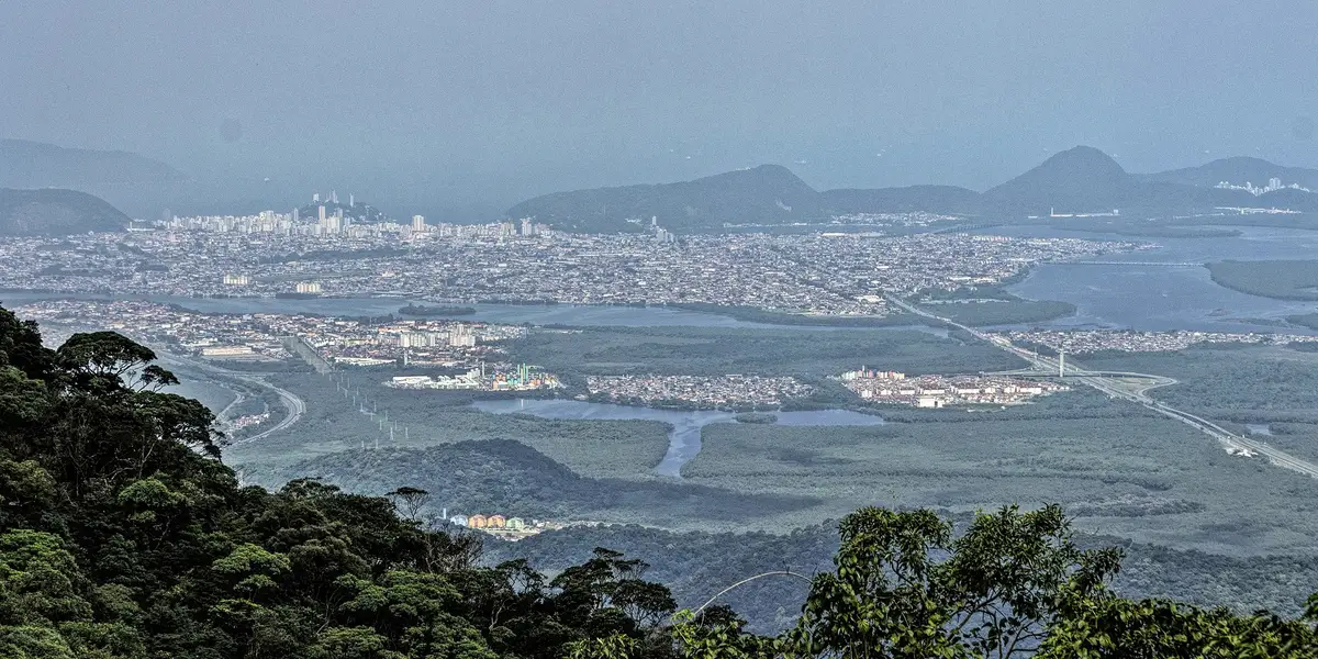 Vista de Cubatão