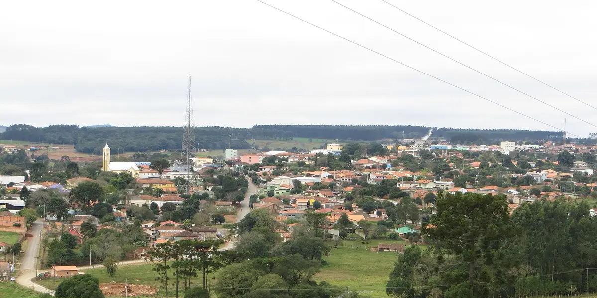Vista de Curiúva