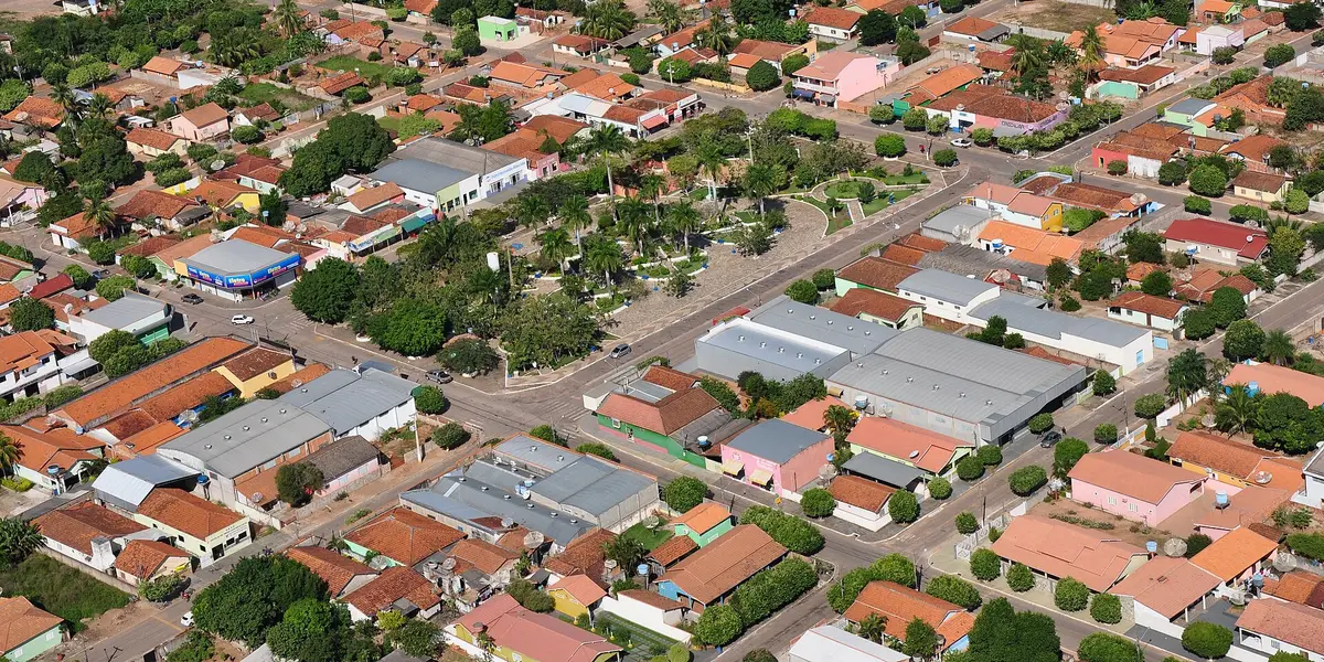 Vista de Figueirópolis D'Oeste
