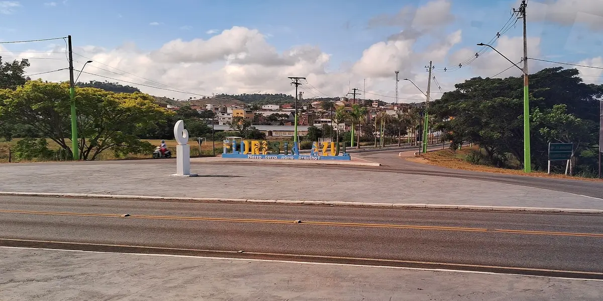 Vista de Floresta Azul