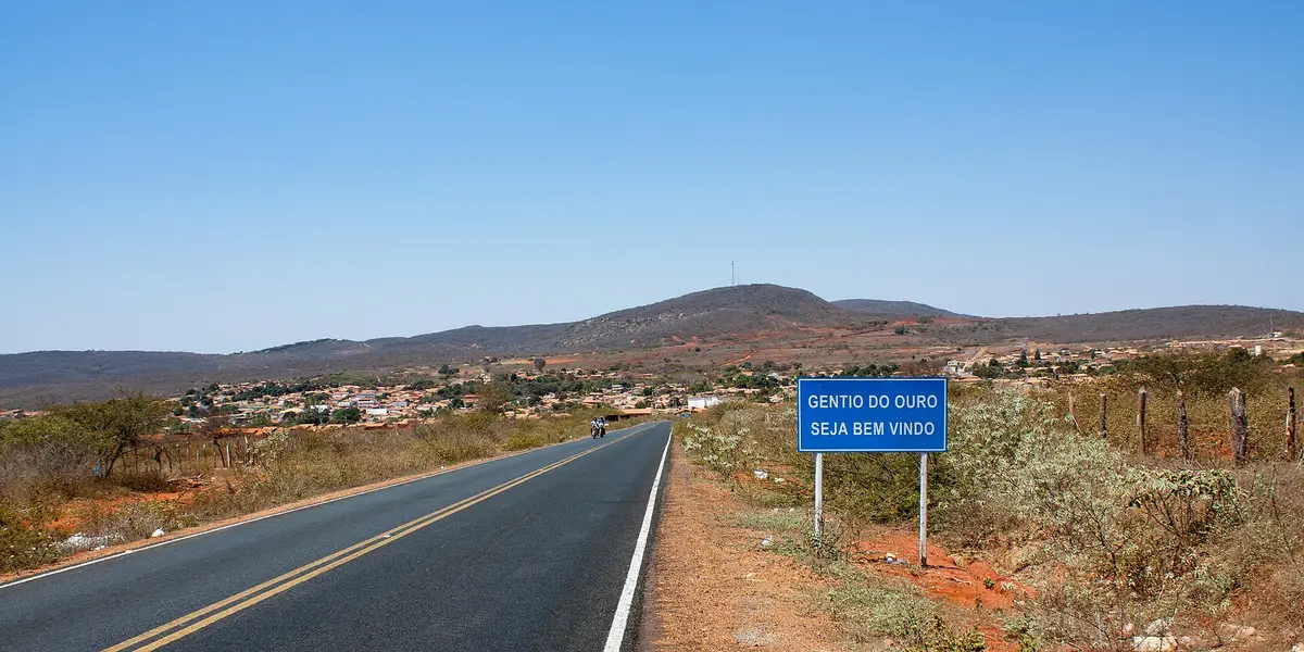 Vista de Gentio do Ouro