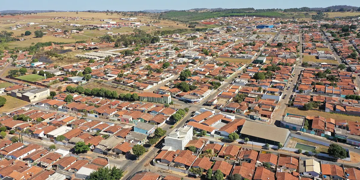 Vista de Inhumas