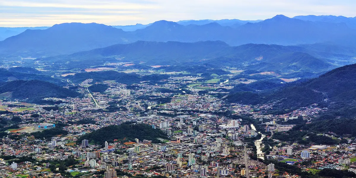 Vista de Jaraguá do Sul