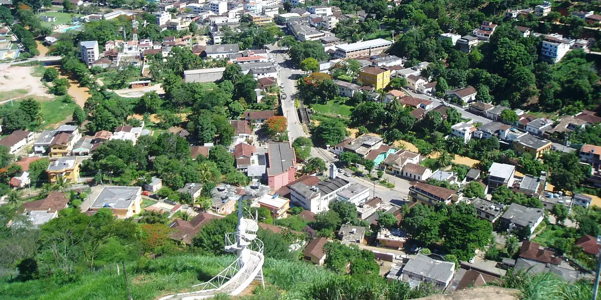 Vista de Mimoso do Sul