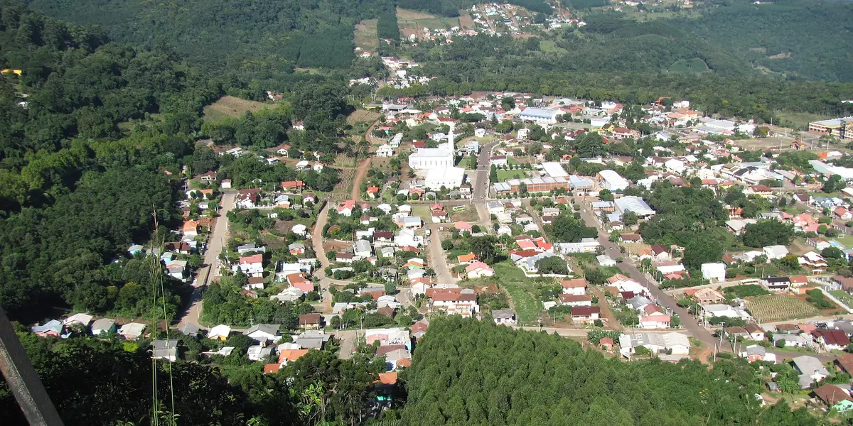 Vista de Morro Reuter