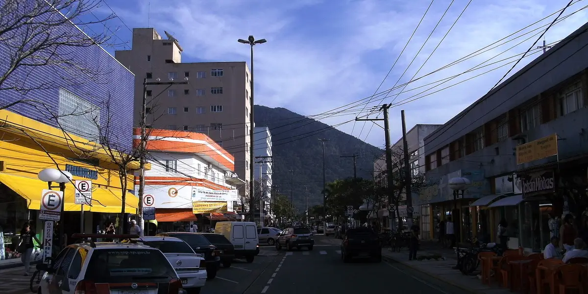 Vista de Peruíbe