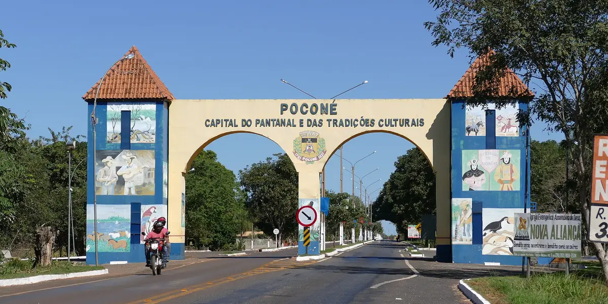 Vista de Poconé