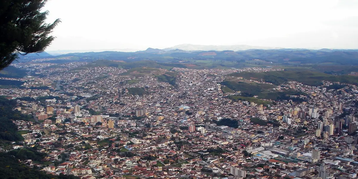 Vista de Poços de Caldas
