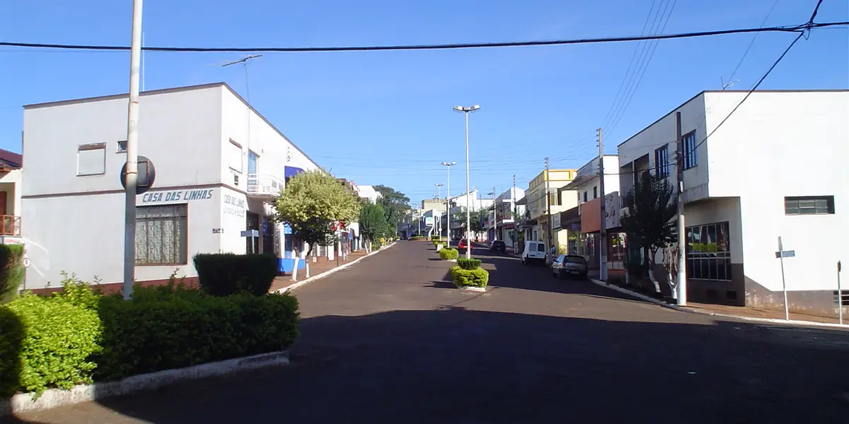 Vista de Rodeio Bonito