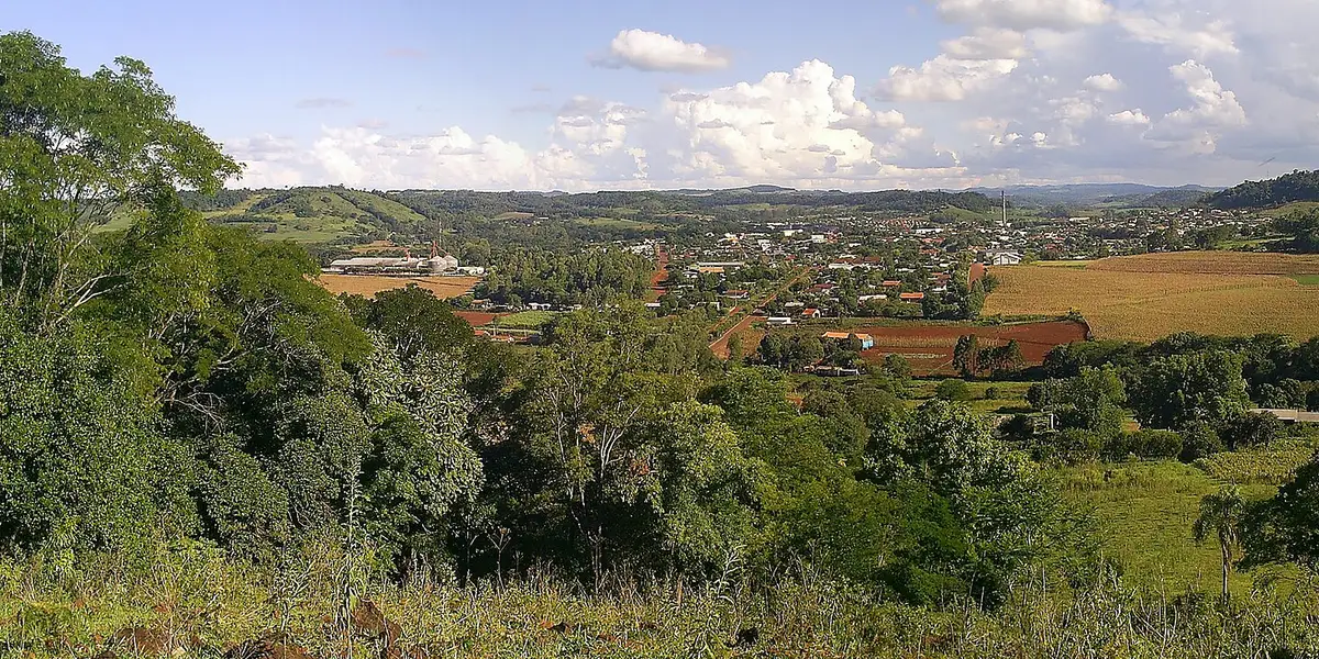 Vista de Salto do Lontra