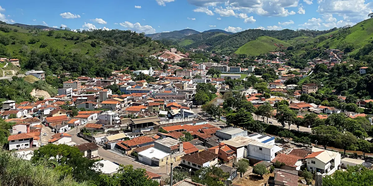 Vista de Santa Maria de Itabira