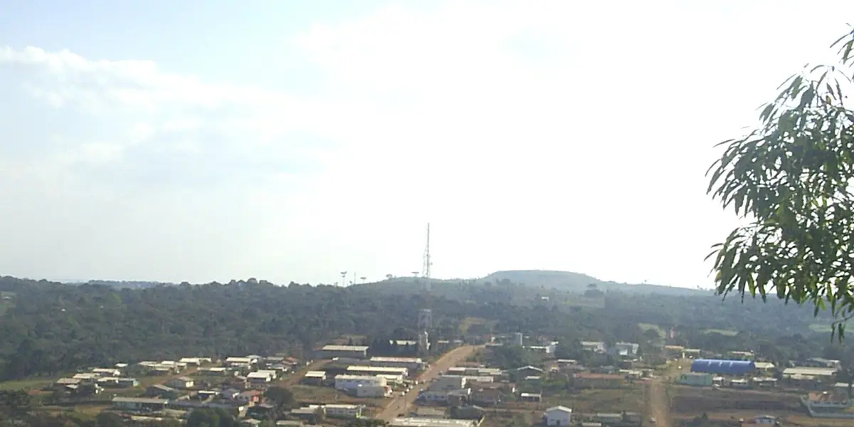Vista de Santa Maria do Oeste
