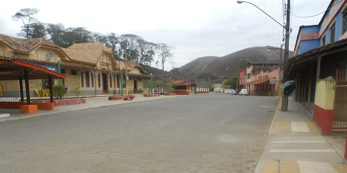 Vista de Santa Rita de Jacutinga
