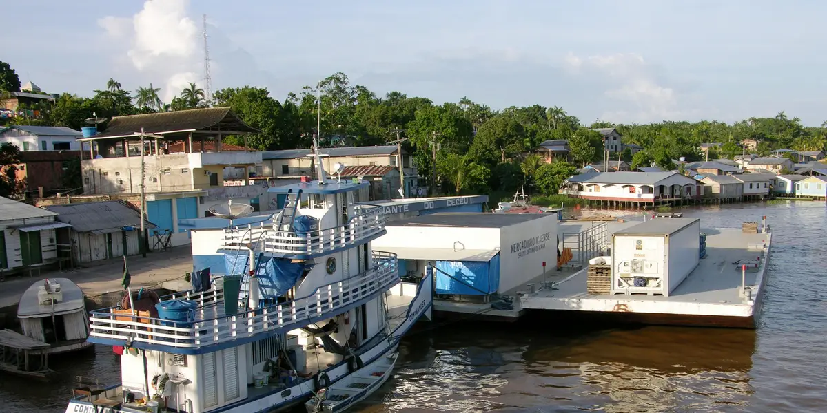 Vista de Santo Antônio do Içá