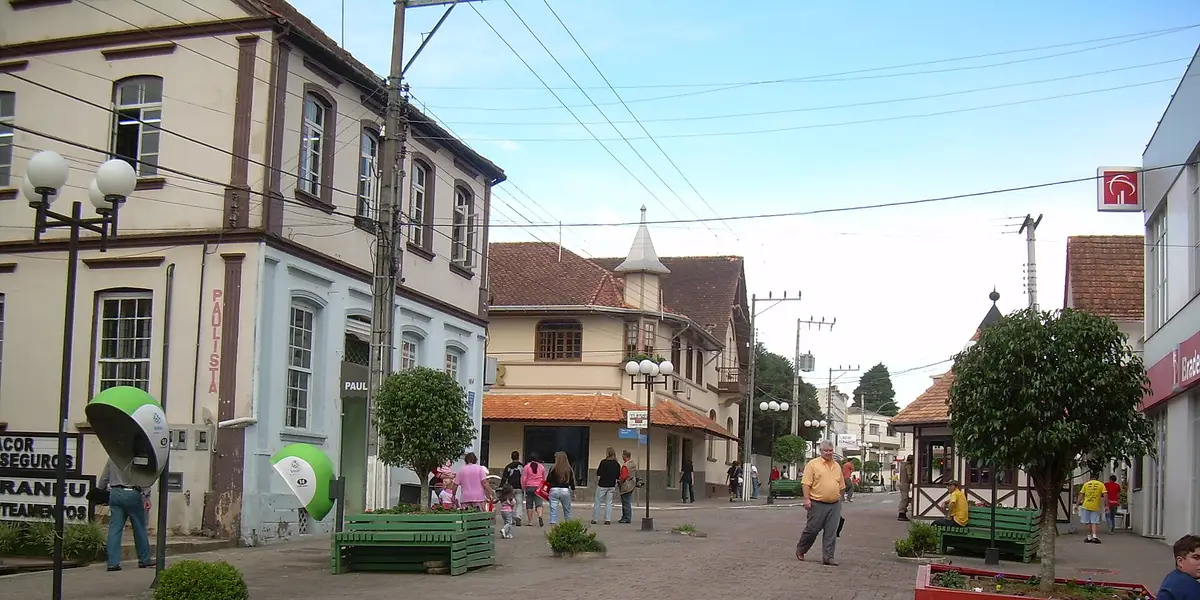 Vista de São Bento do Sul