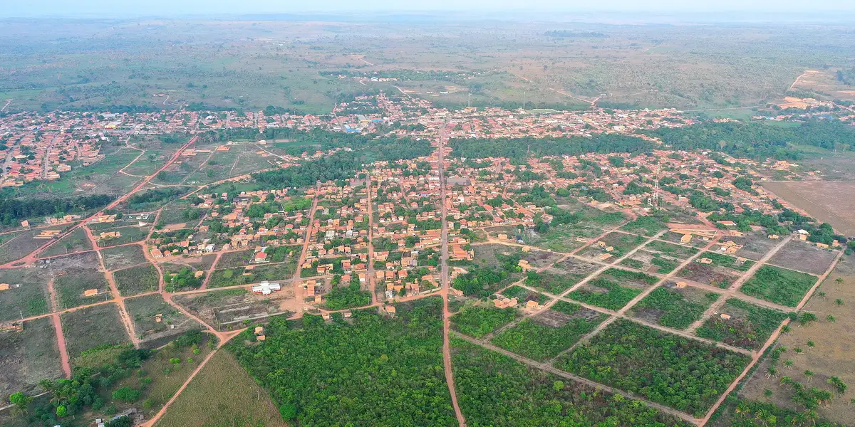 Vista de São Domingos do Araguaia