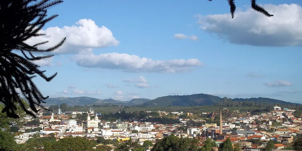 Vista de São Gonçalo do Sapucaí
