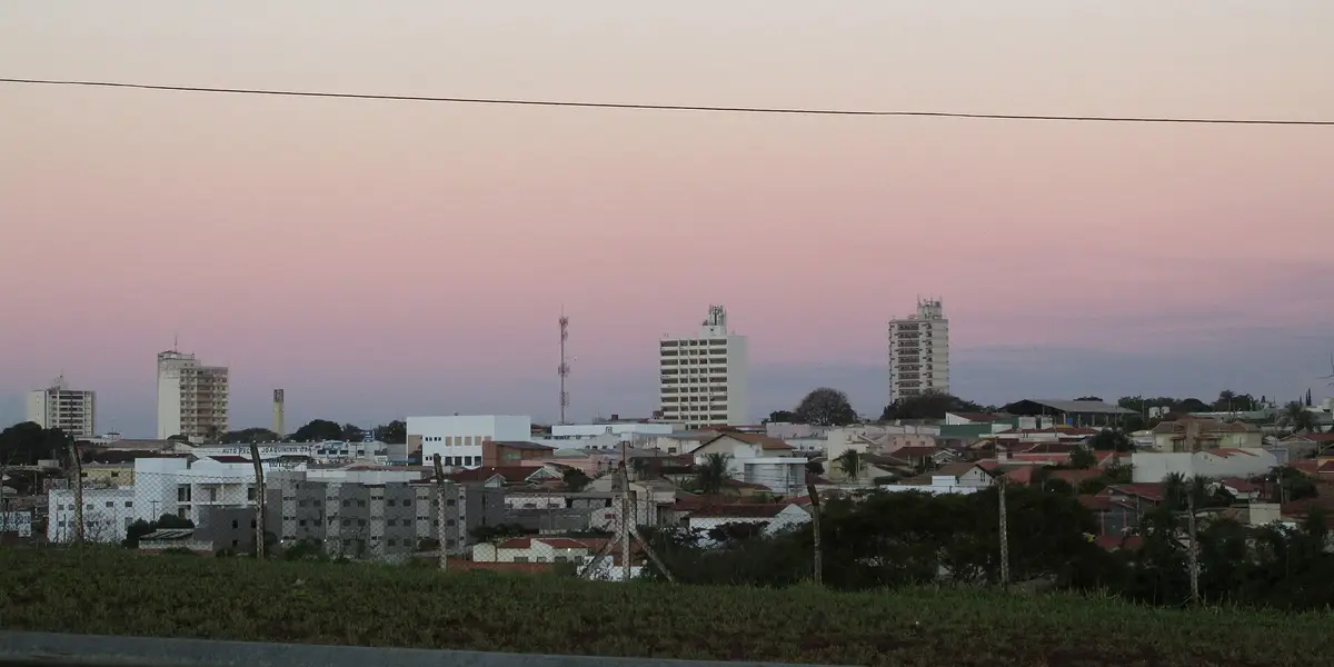 Vista de São Joaquim da Barra