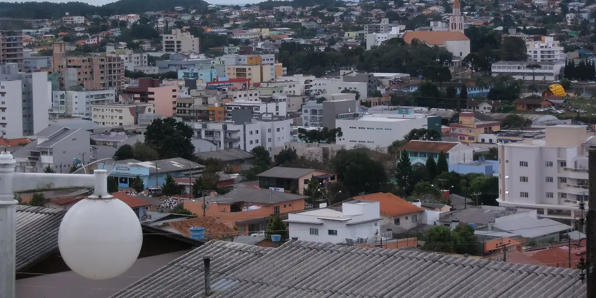 Vista de São Lourenço do Oeste
