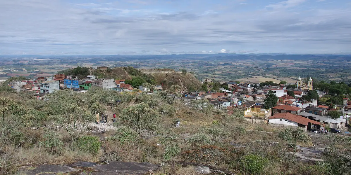 Vista de São Tomé das Letras