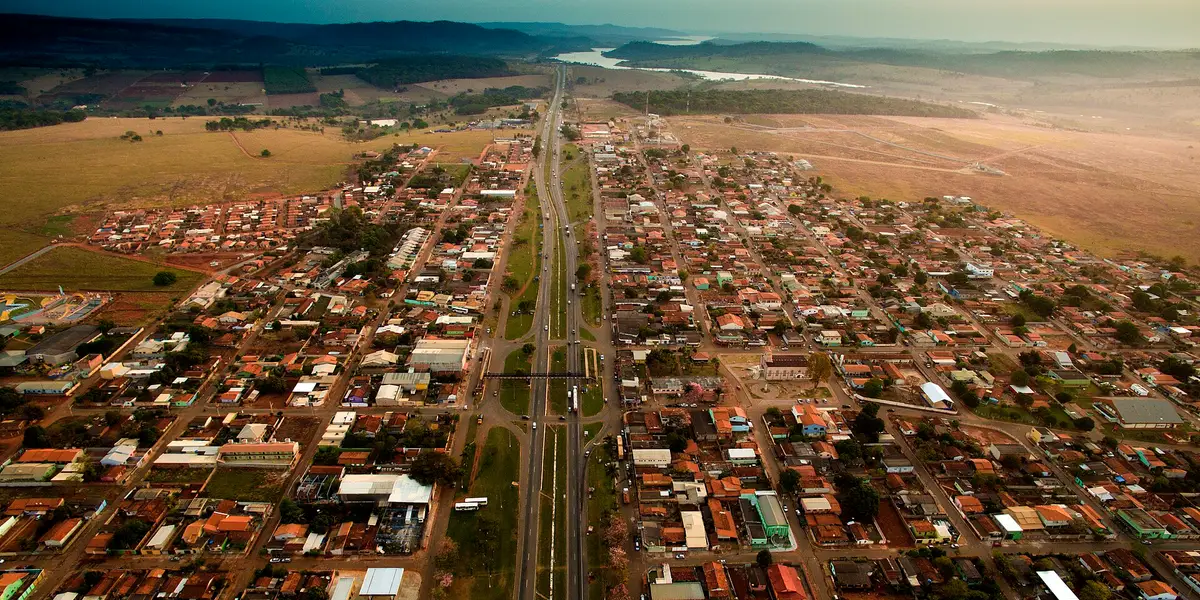 Vista de Terezópolis de Goiás